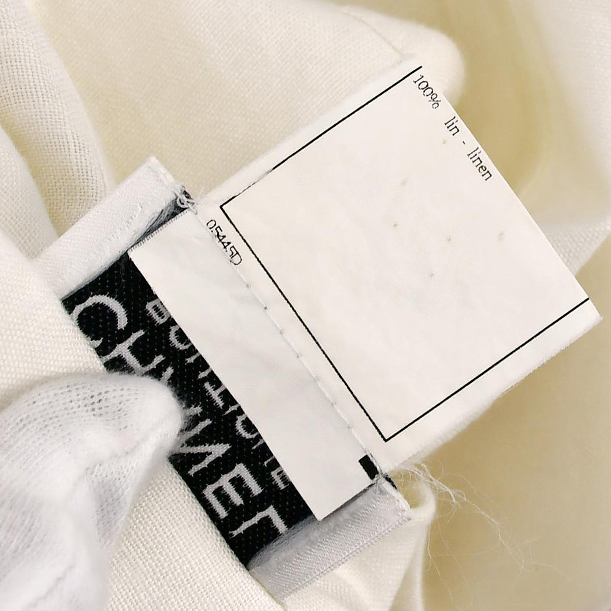 Chanel Shirt White 97P #38