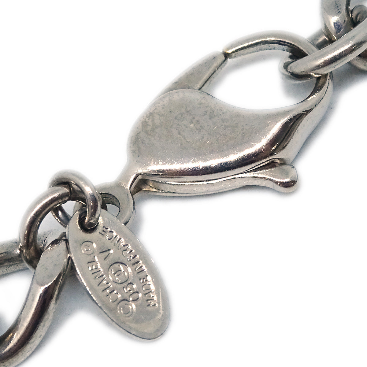 Chanel Silver Chain Bracelet 05V