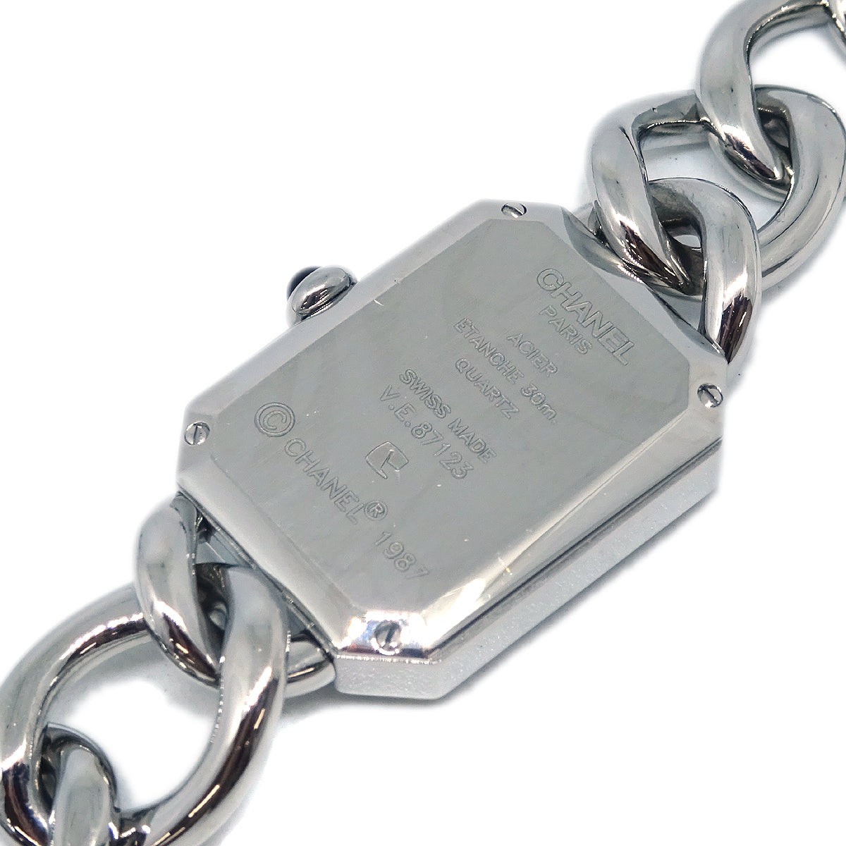 Chanel Premiere Quartz Watch Silver SS #L