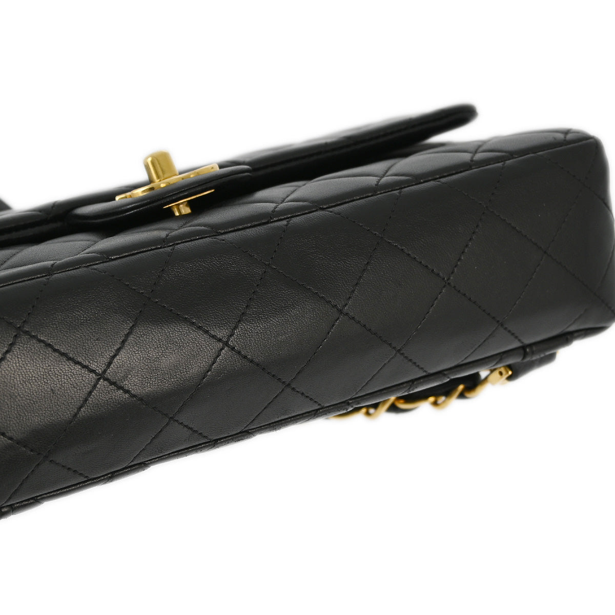Chanel 1996-1997 Black Lambskin Backpack