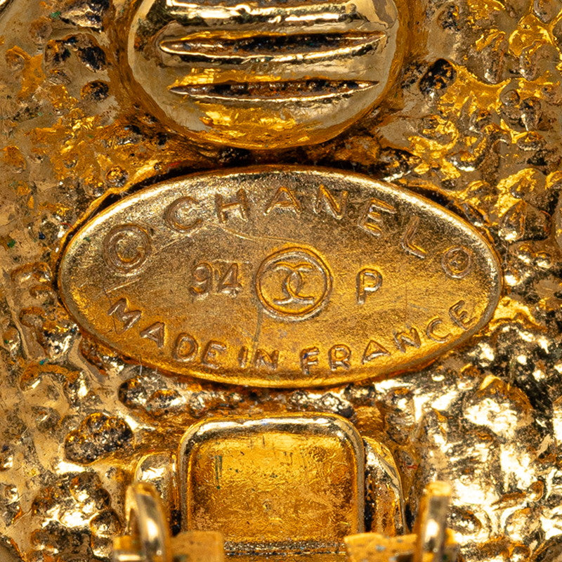 Chanel Vintage Coco Stitch Earring G Chanel