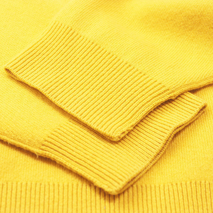 Burberry Signature Logo Embroidery Cashmere Blend Sweater