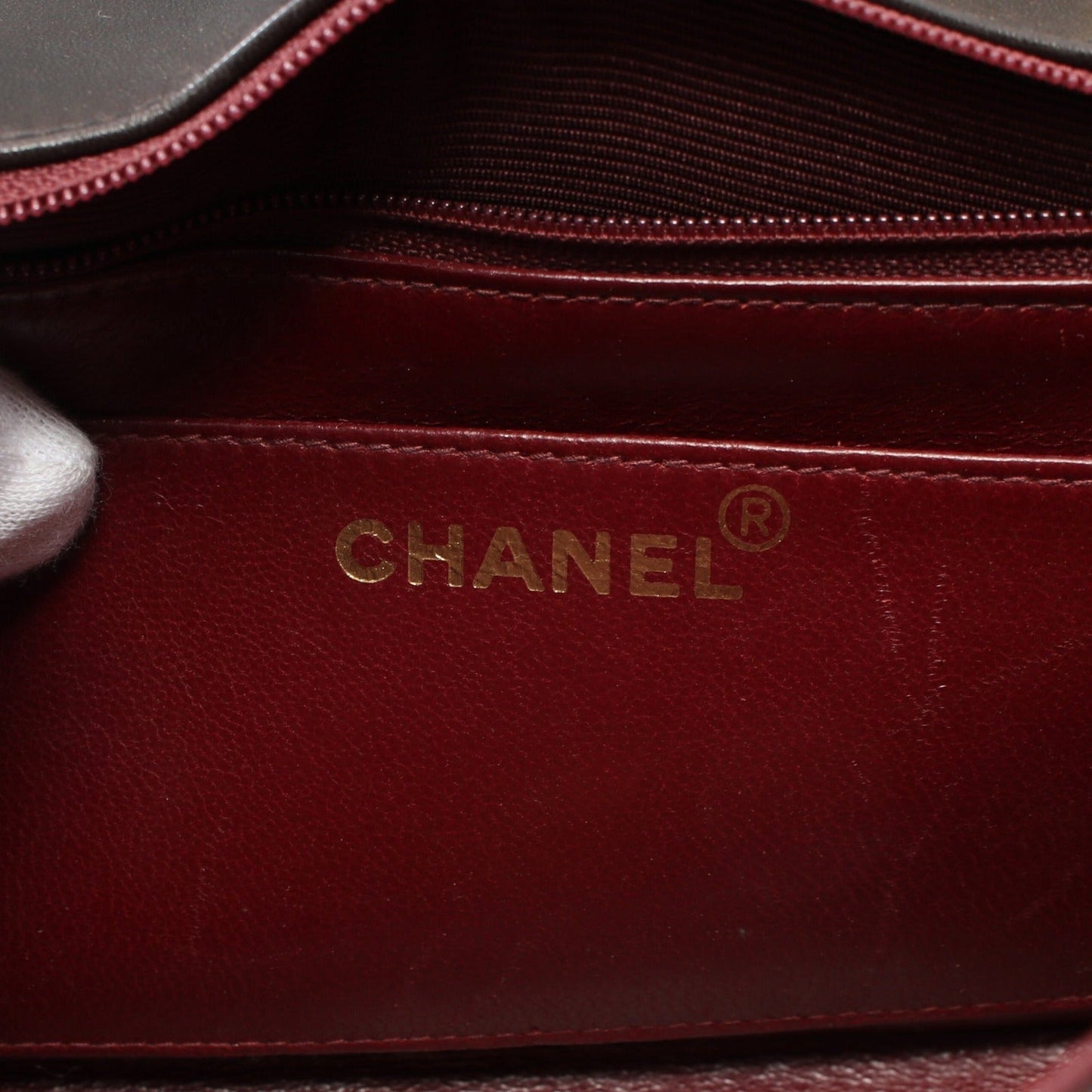Chanel Lambskin Diana Chain Shoulder Bag