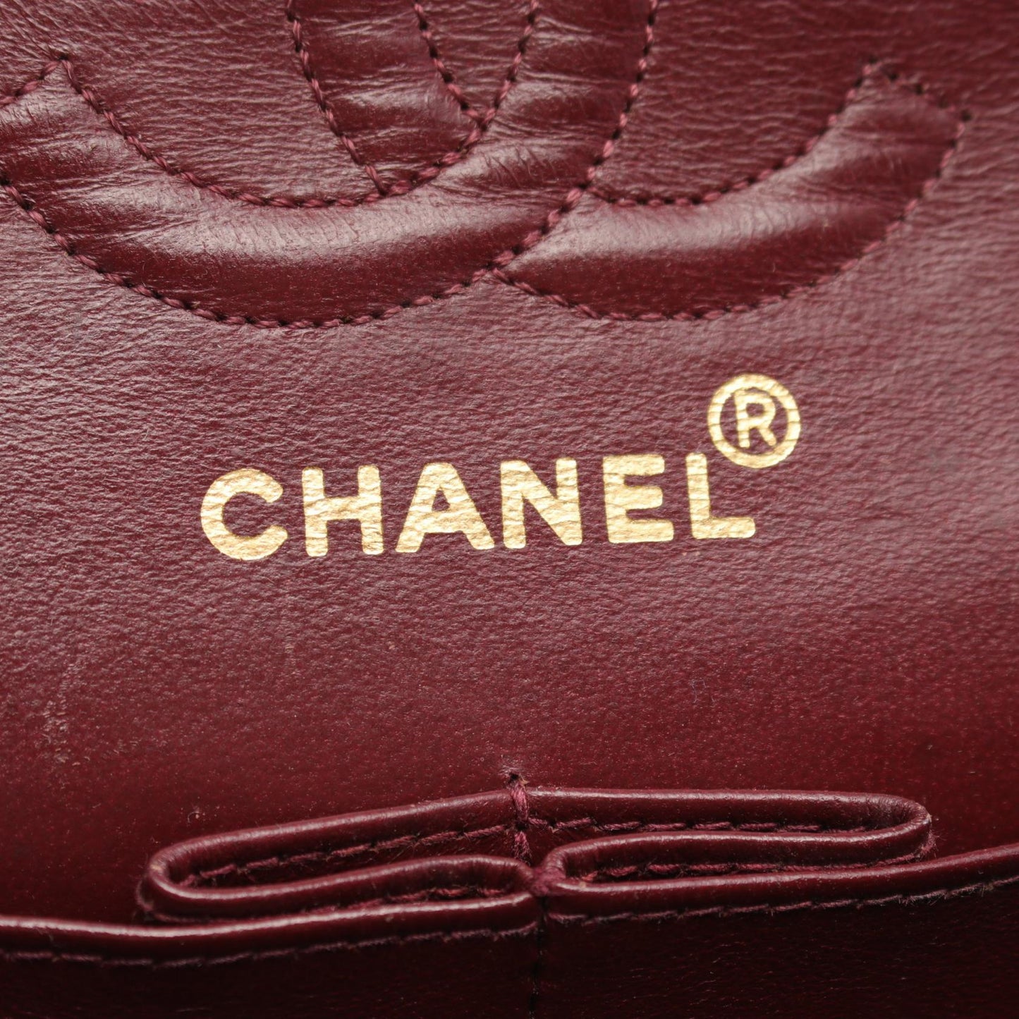 Chanel Lambskin Matelasse W Flap Shoulder Bag