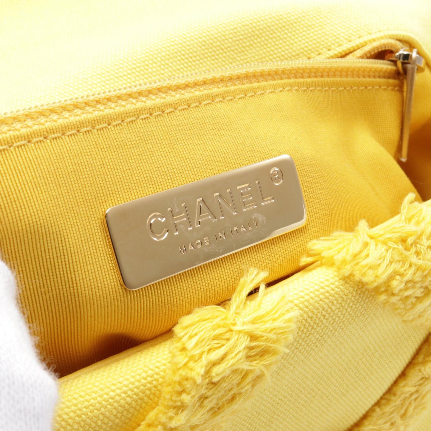 Chanel 19 Matelasse Canvas Shoulder Bag