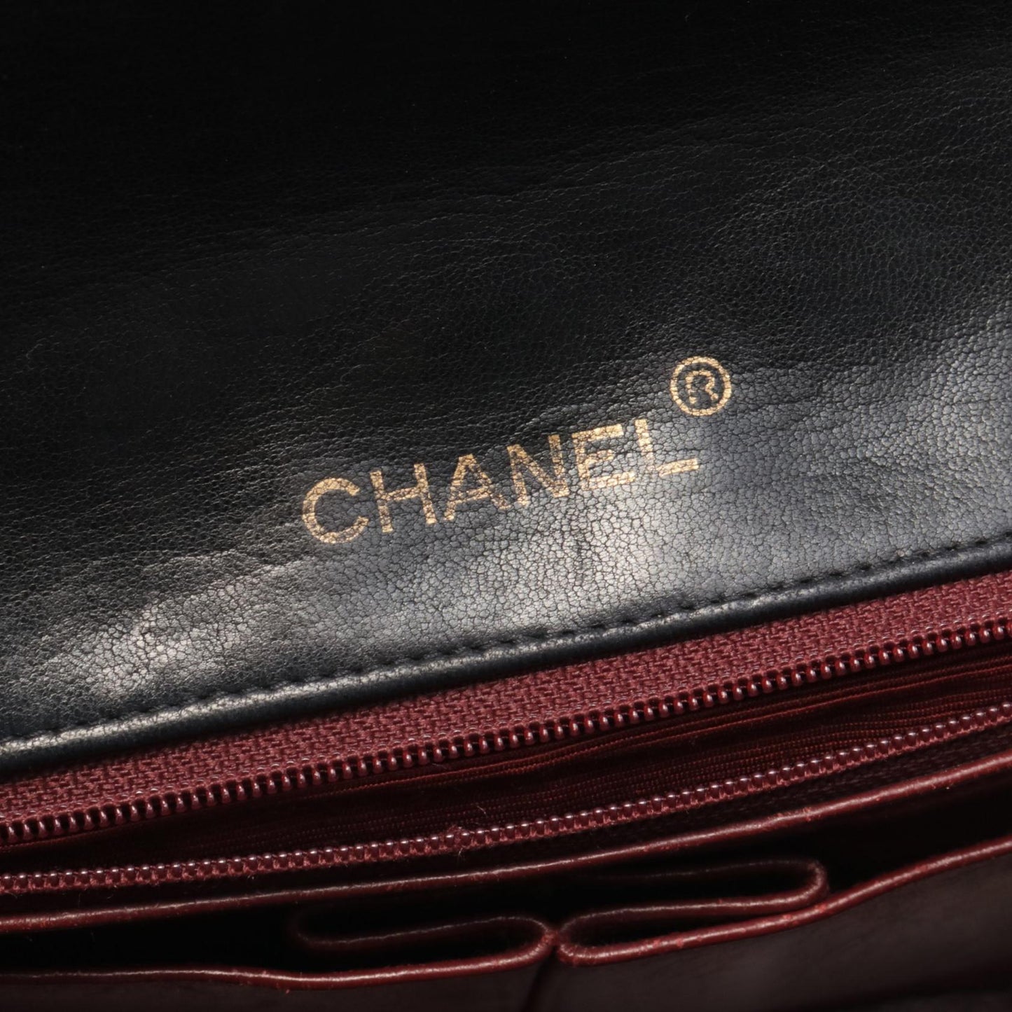 Chanel Lambskin Full Flap Shoulder Bag A02500