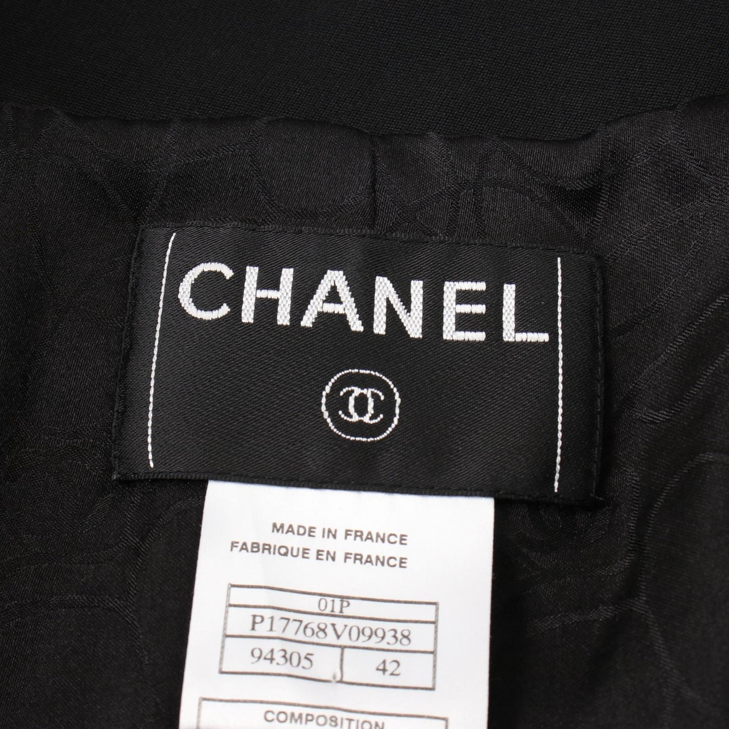 Chanel Coco Mark Button Wool Setup