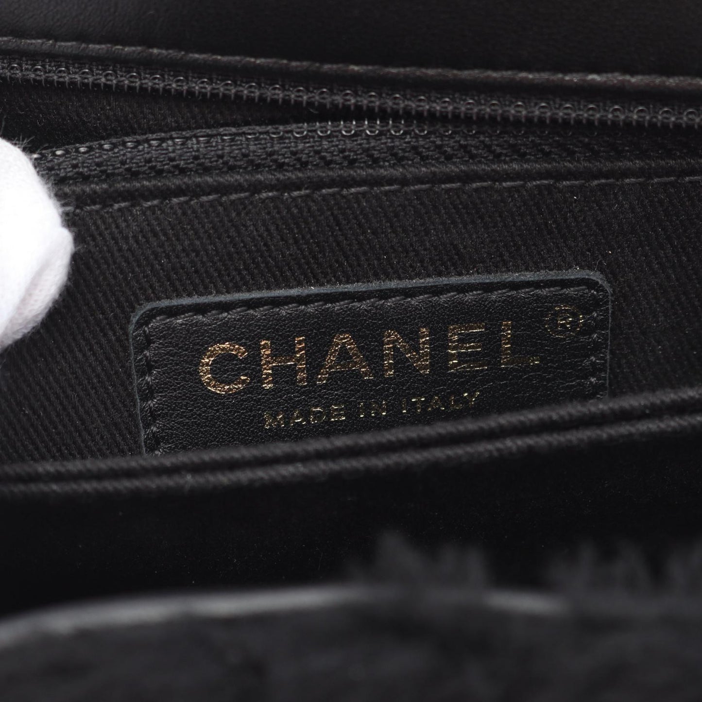 Chanel Coco Handle Flap Shearling 2way bag