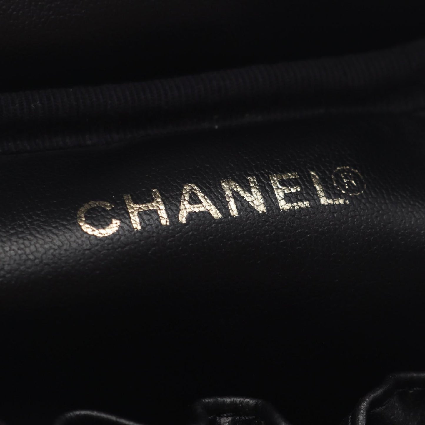 Chanel Coco Mark Grained Calfskin Handbag