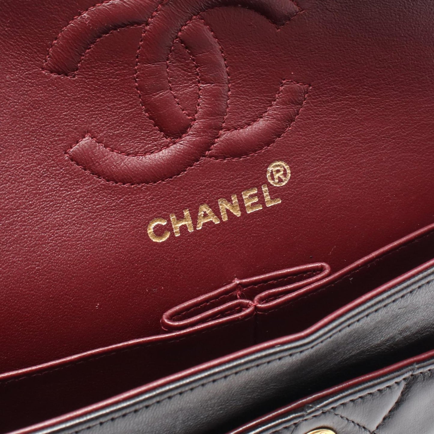 Chanel Matelasse W Flap Lambskin Shoulder Bag