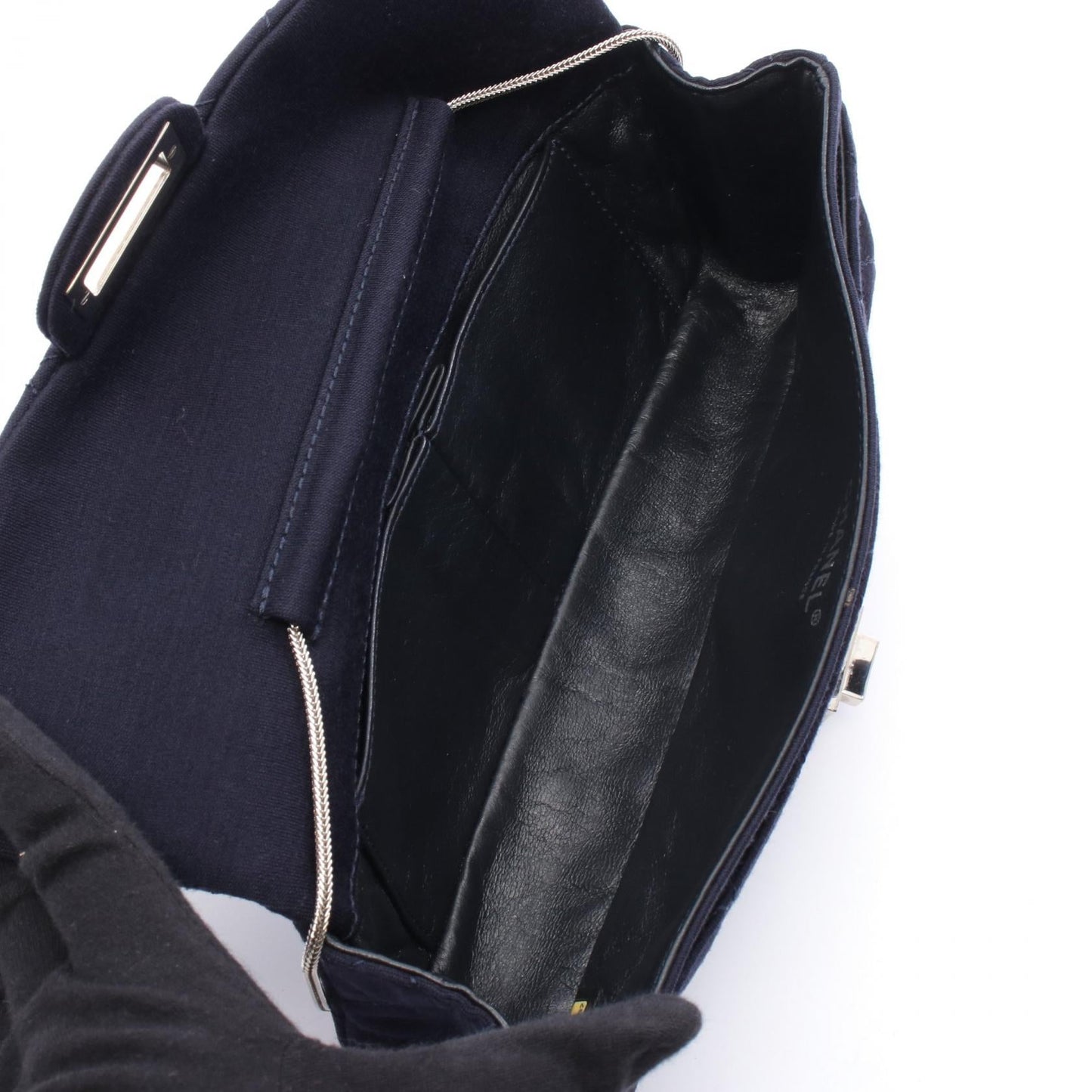 Chanel Cotton Jersey Shoulder Bag