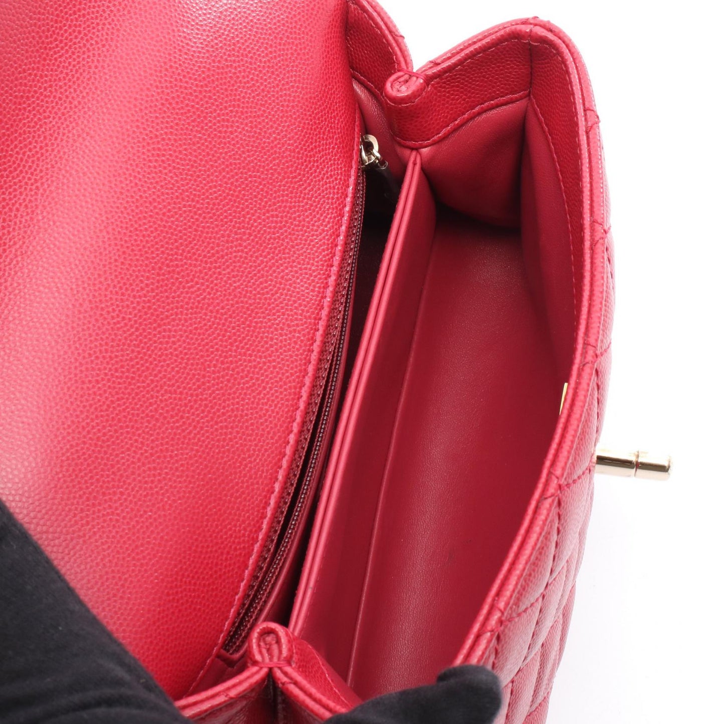 Chanel Coco Handle Flap Calf Handbag