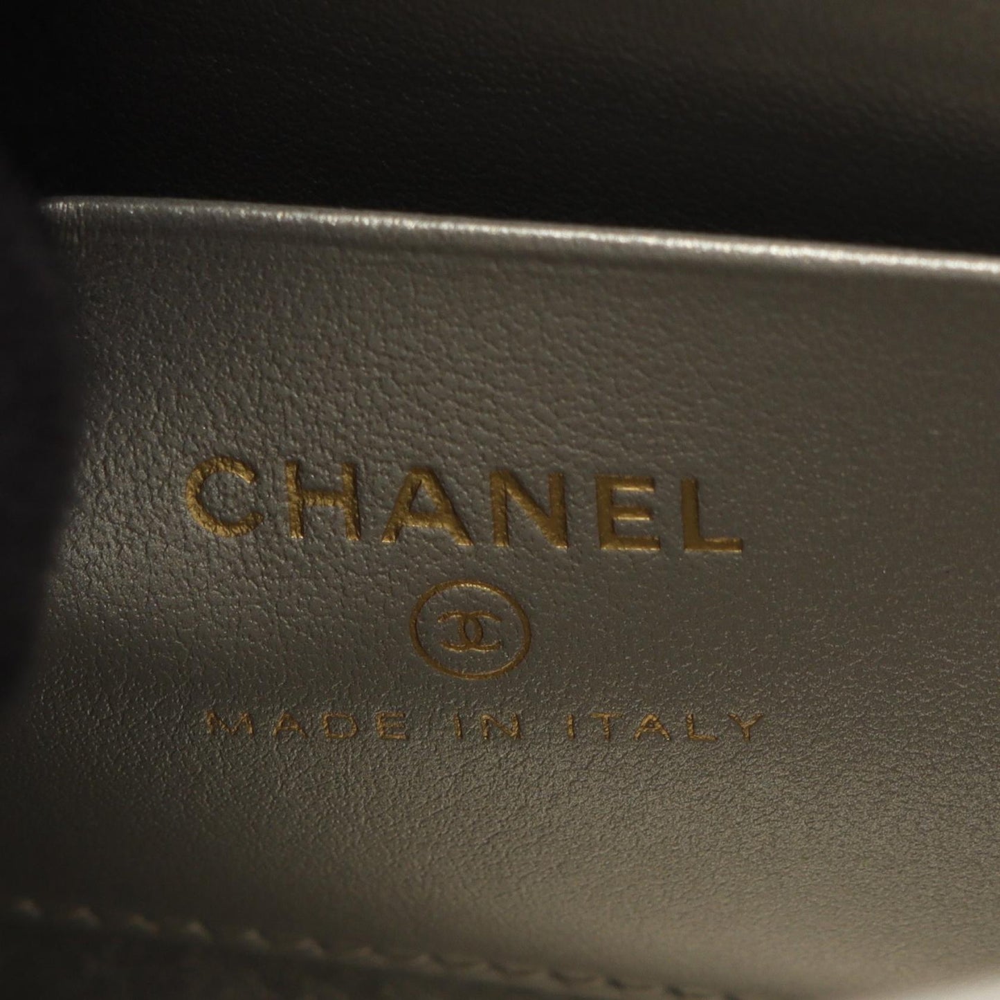 Chanel Chain Clutch Lambskin Shoulder Bag