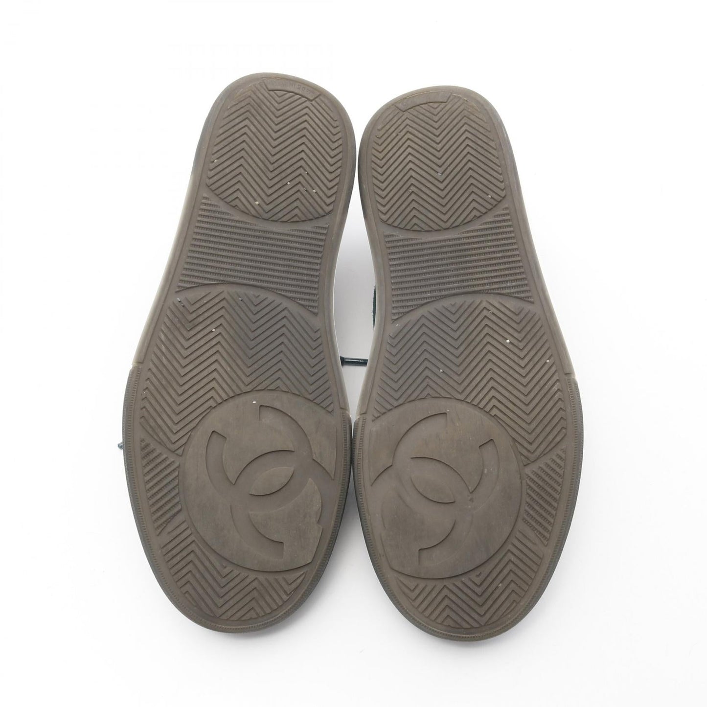 Chanel Coco Mark Suede Sneakers