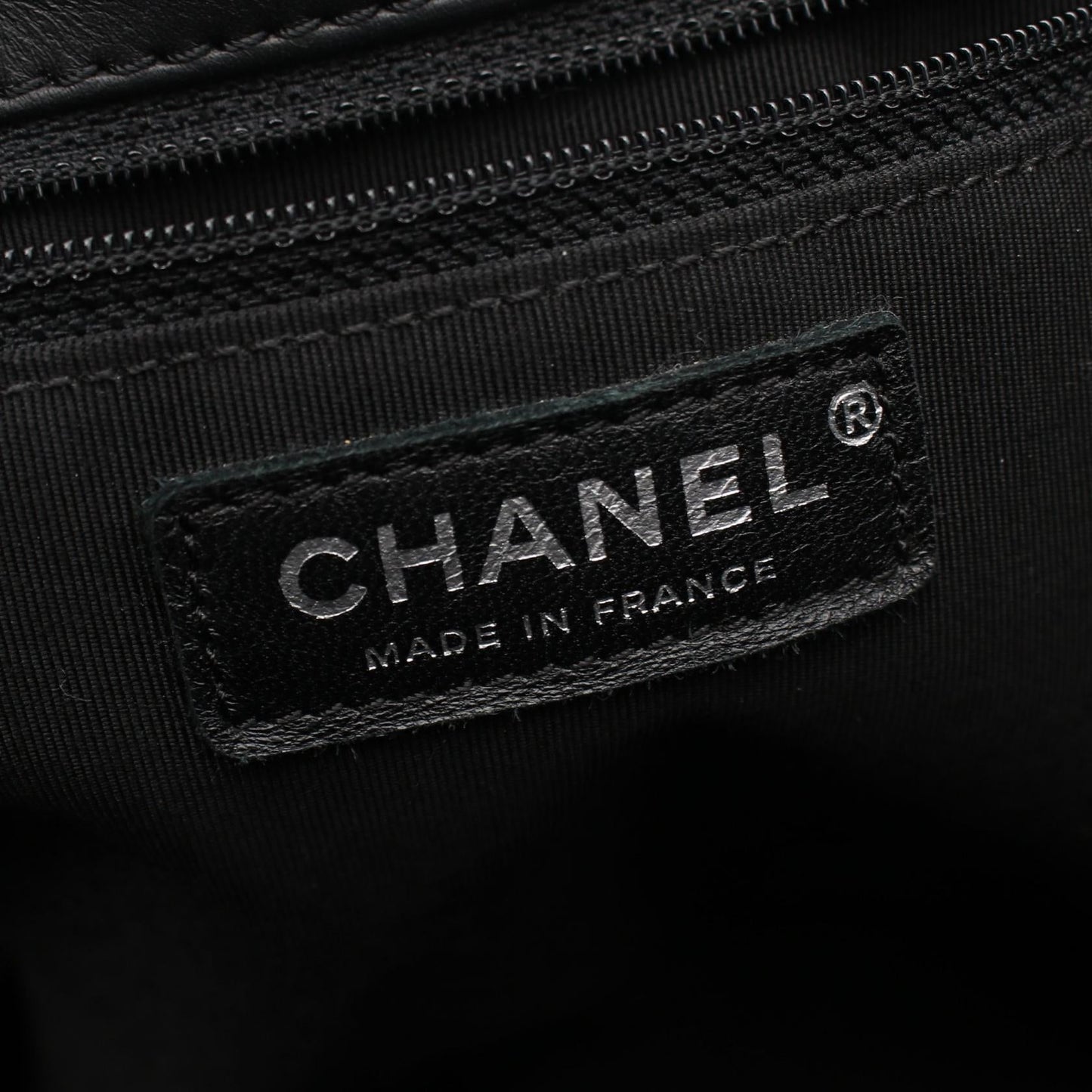 Chanel Coco Mark Fabric Backpack