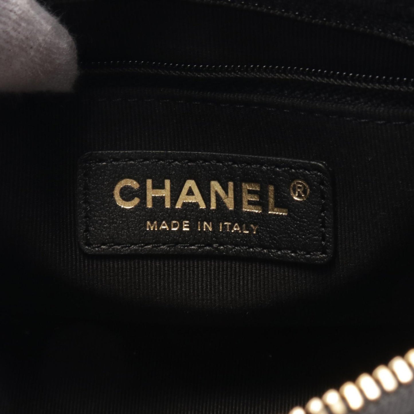 Chanel Small Shopping Bag Fabric Shoulder Bag