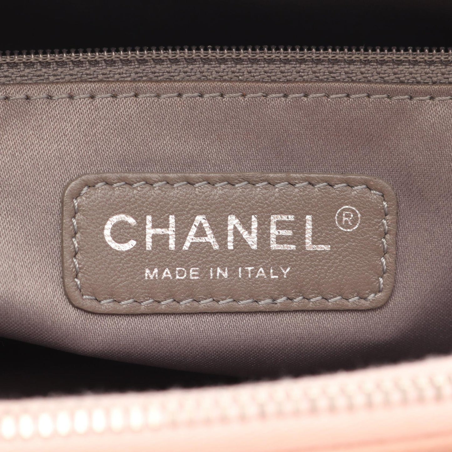 Chanel Matelasse Grained Calfskin Tote Bag