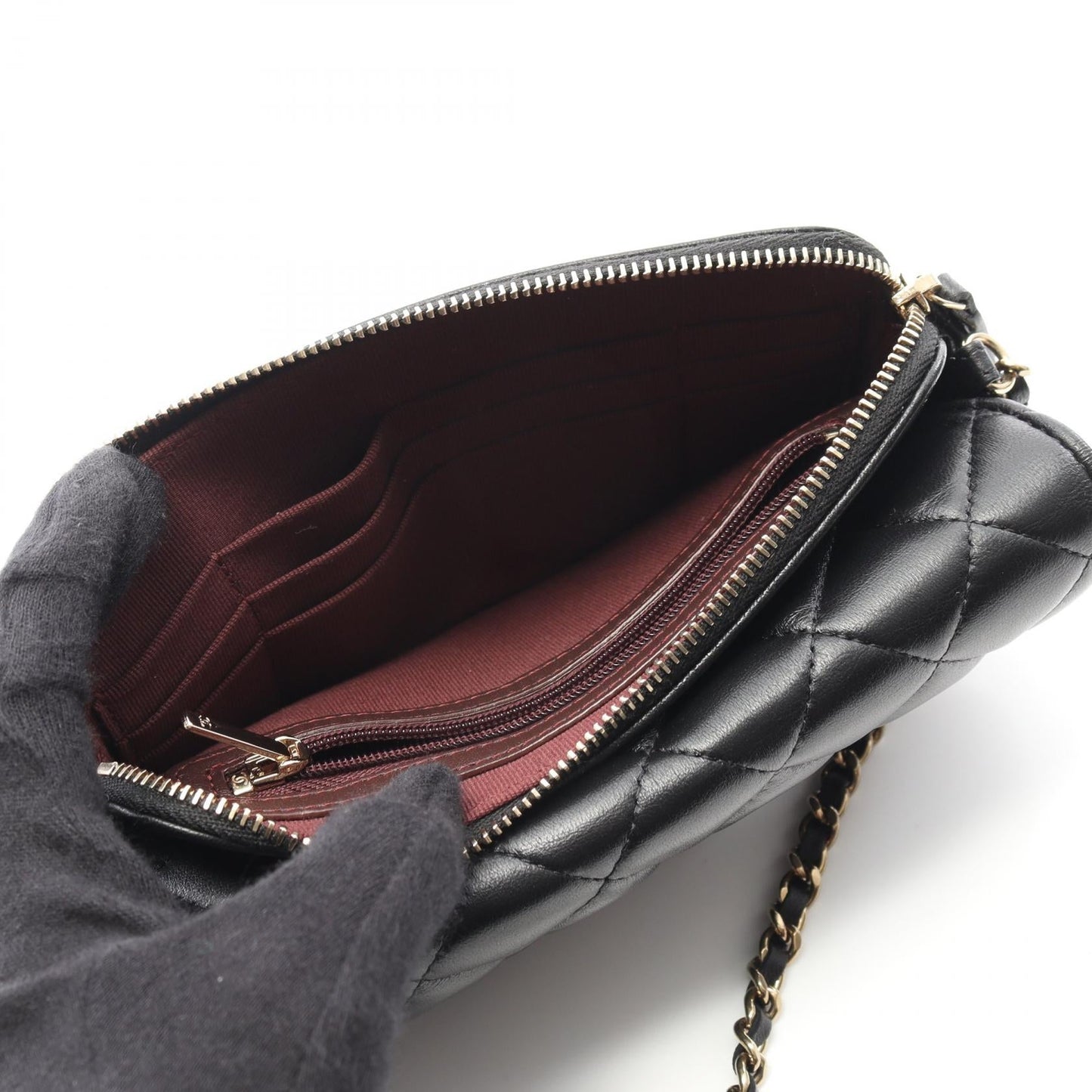 Chanel Matelasse Lambskin 2way Shoulder Bag