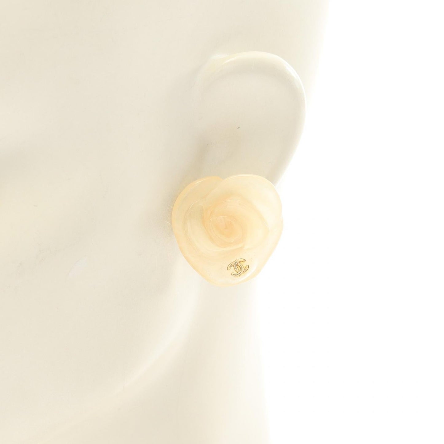 Chanel Camellia Earrings