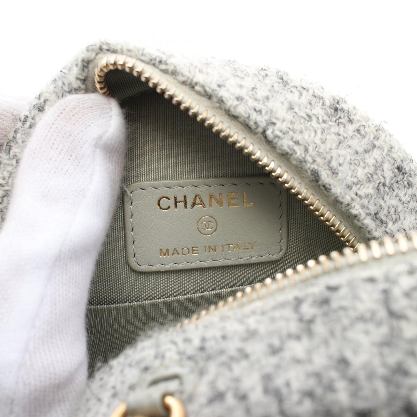 Chanel CHANEL 19 Fabric Leather Shoulder Bag