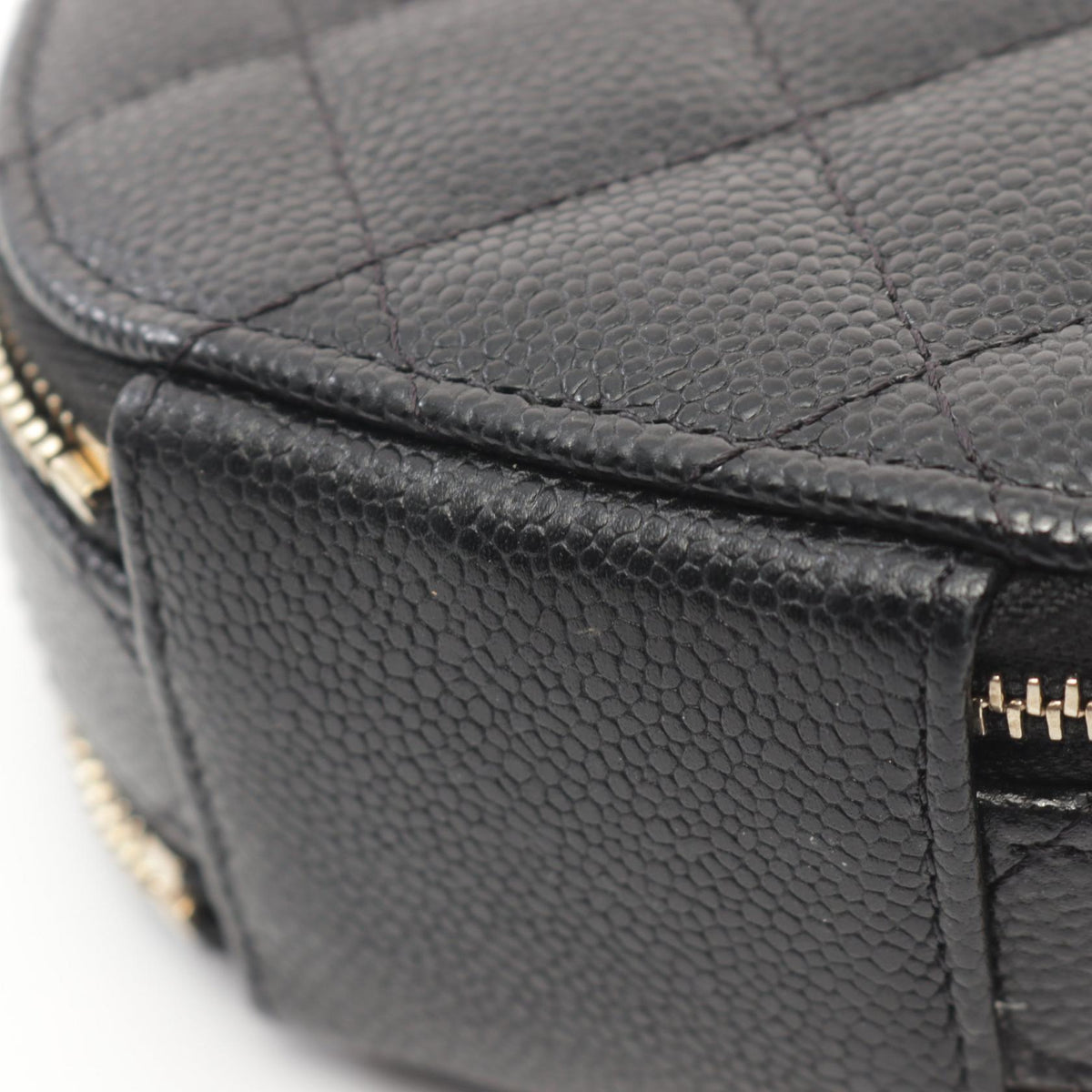 Chanel Small Vanity Matelasse Leather Bag