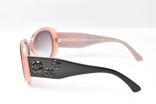 Chanel Camellia 5113-A Sunglasses Black/Pink
