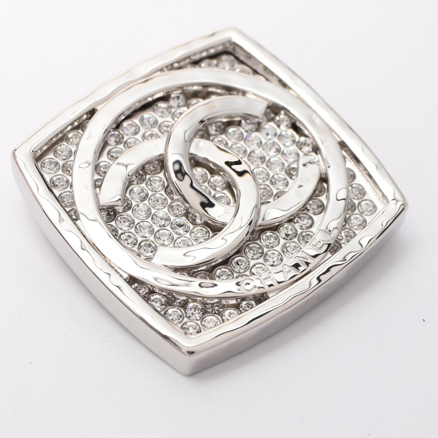 Chanel Coco Mark Square Brooch Brooch
