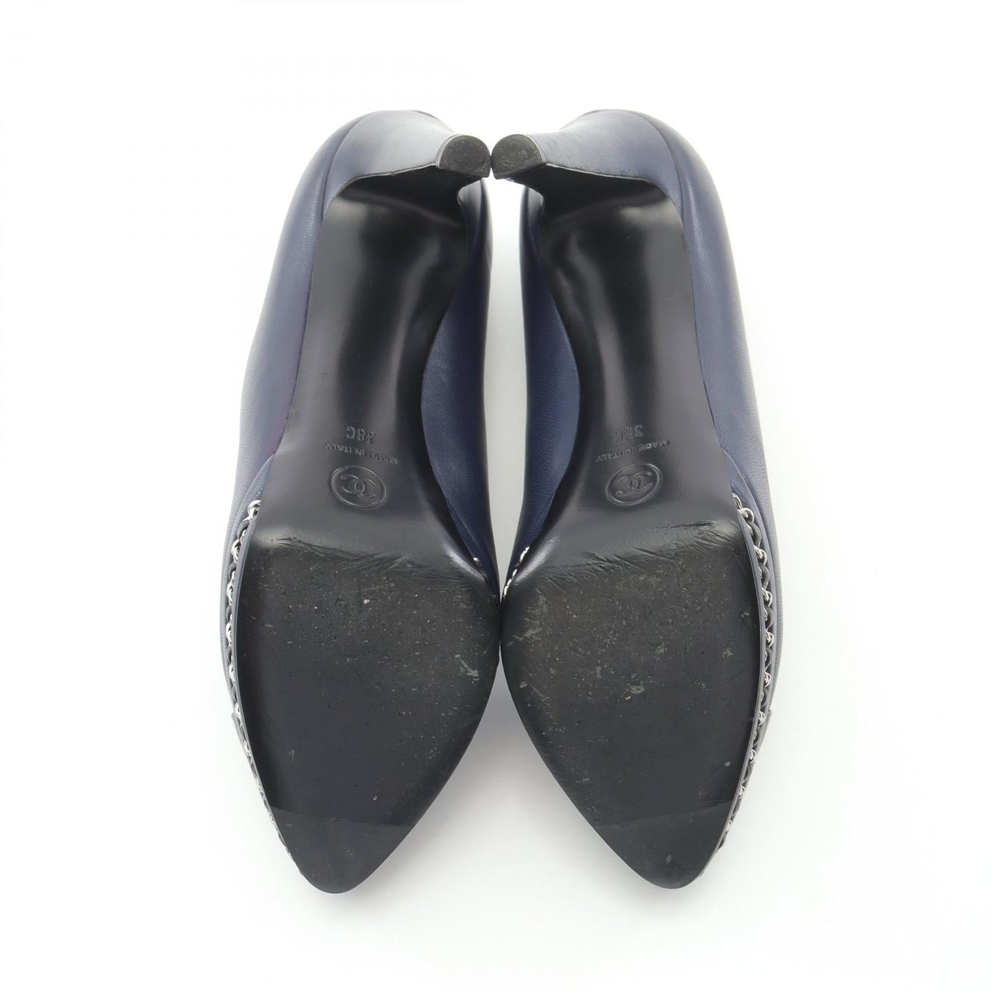 Chanel Coco Mark Calfskin Pumps