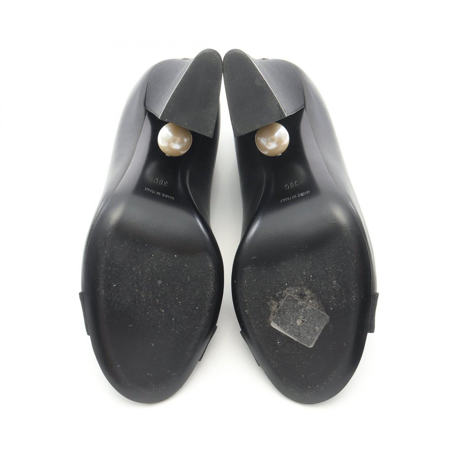 Chanel Coco Mark Leather Pumps