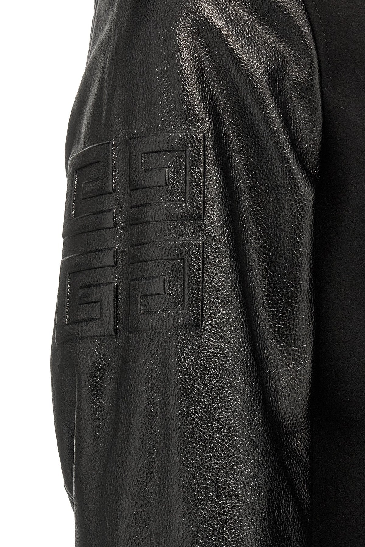 Givenchy Women Cropped Logo Bomber Jacket