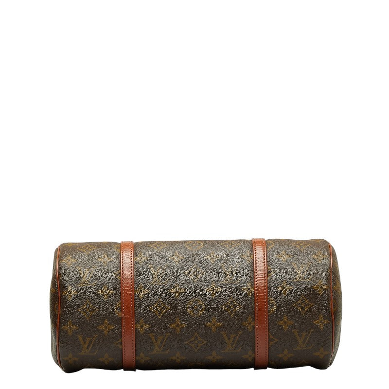 Louis Vuitton Monogram Papillon 30 Handbag M51365 Brown PVC Leather Louis Vuitton