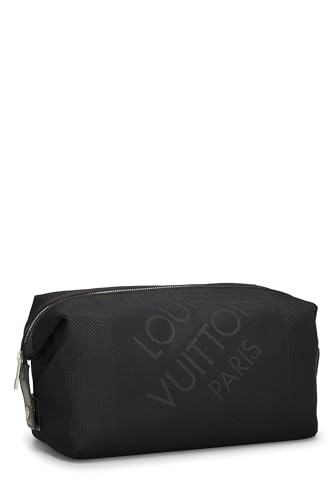 Louis Vuitton, Black Damier Geant Trousse Albatros, Black