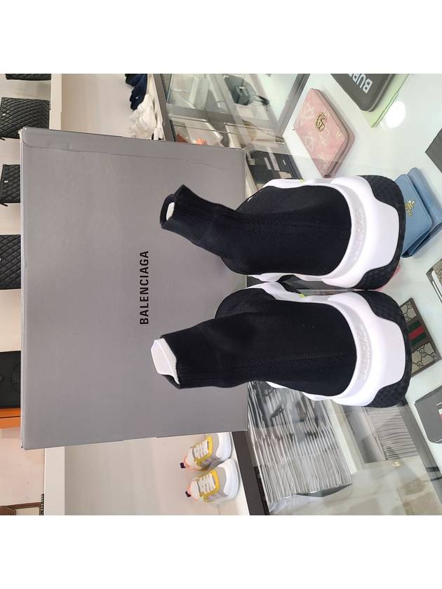 Luxury Balenciaga Speed Runner High Top Sneakers Black Yellow
