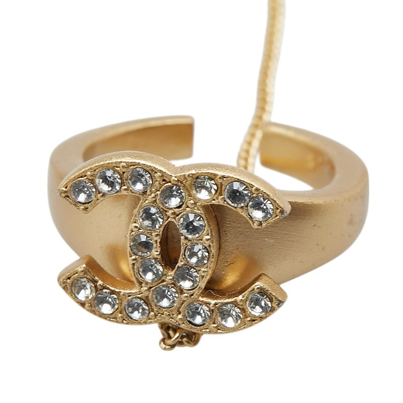 Chanel Coco Mark Logo Bracelet Ring Set