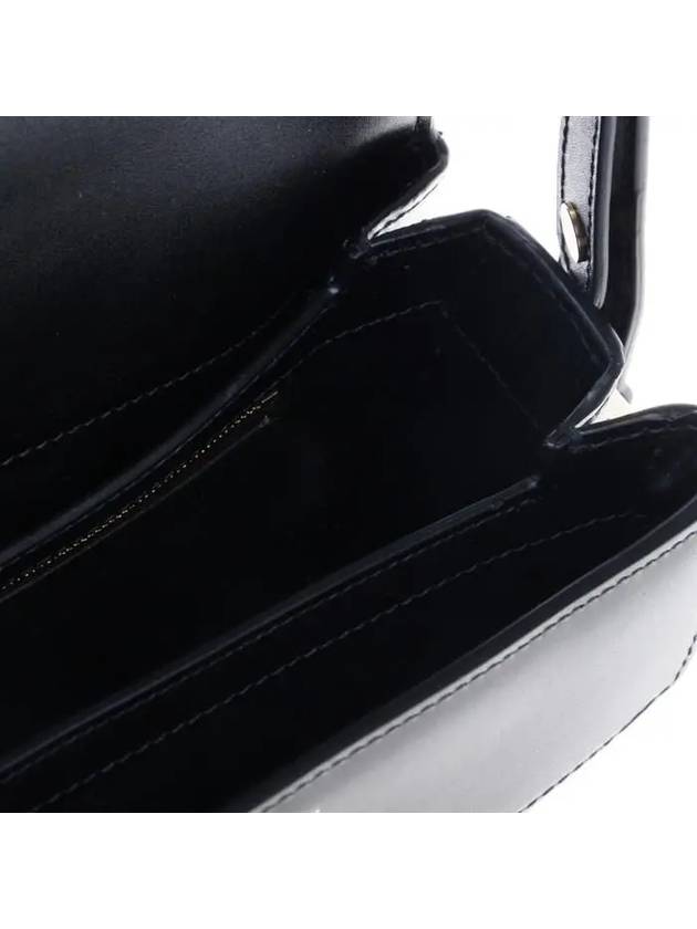 Luxury Balenciaga WoMen's BB Buckle Flap Shoulder Bag Black