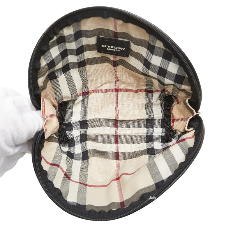Burberry Nova Check Leather Pouch