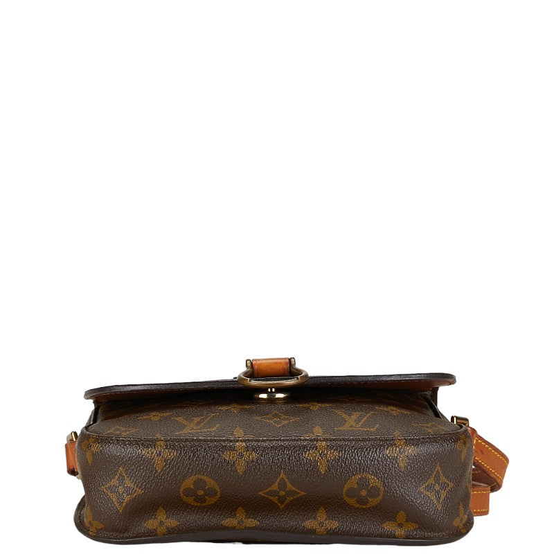 Louis Vuitton Monogram Suncrue MM Shoulderbag M51243 Brown PVC Leather Louis Vuitton