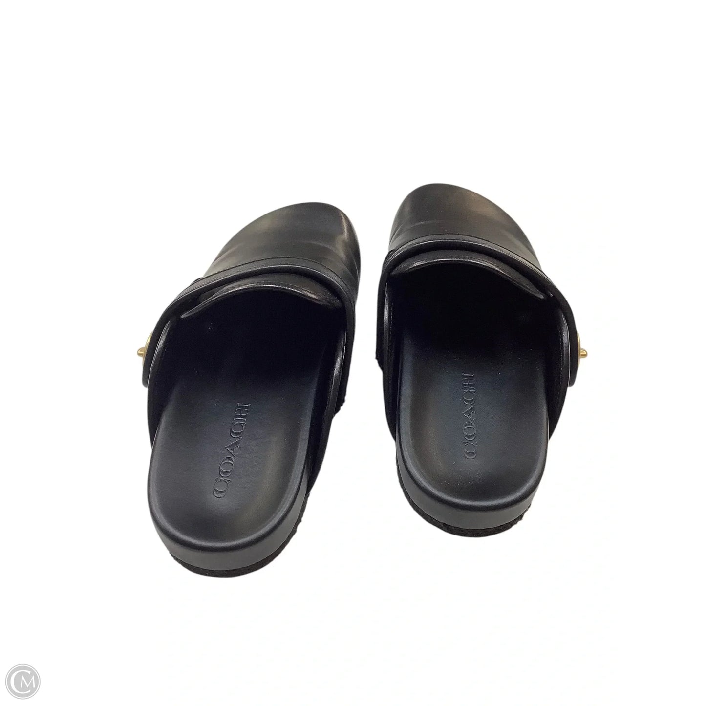 Shoes Designer By Coach In Black, Size: 8