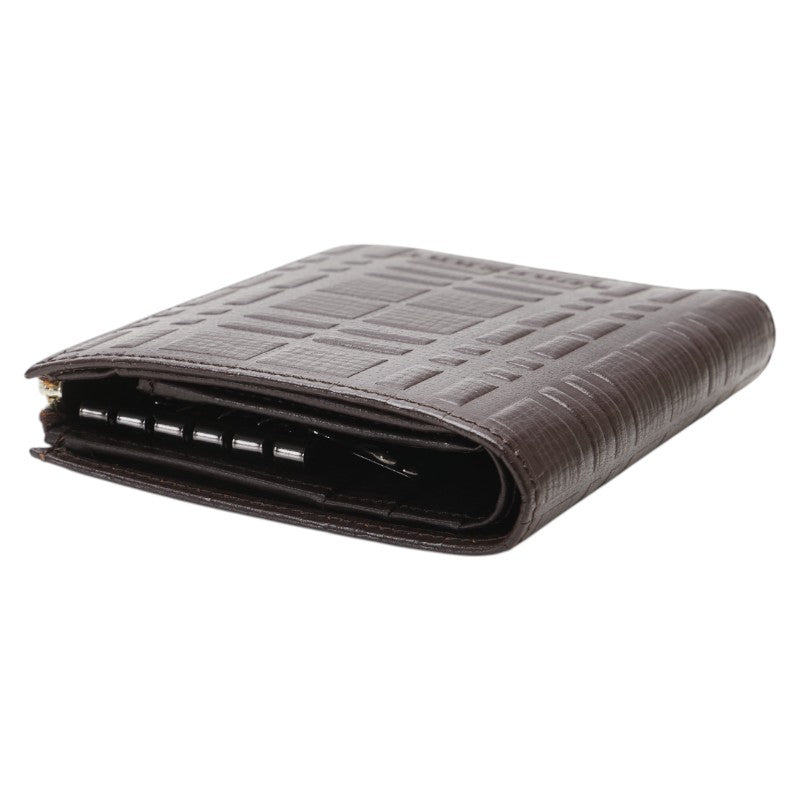 Burberry Nova Check Leather Bifold Wallet Key Case