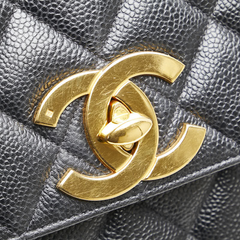 Chanel Deauville Caviar Shoulder Bag