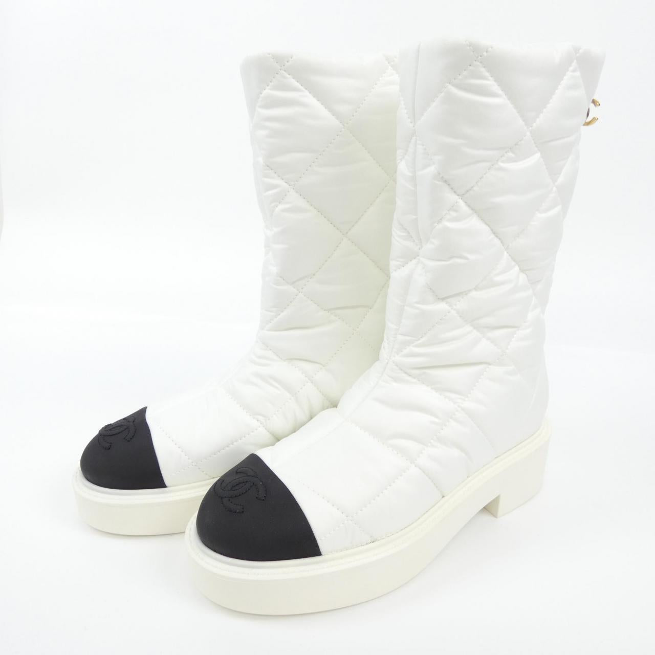 Chanel G45135B13984 Fabric Boots