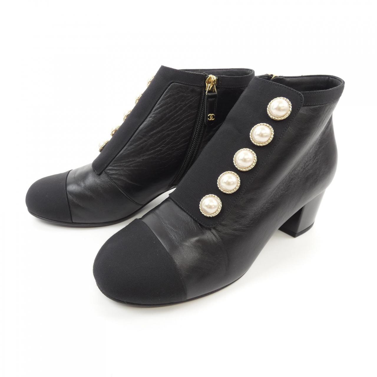 Chanel G33181Y50473 Lambskin Boots