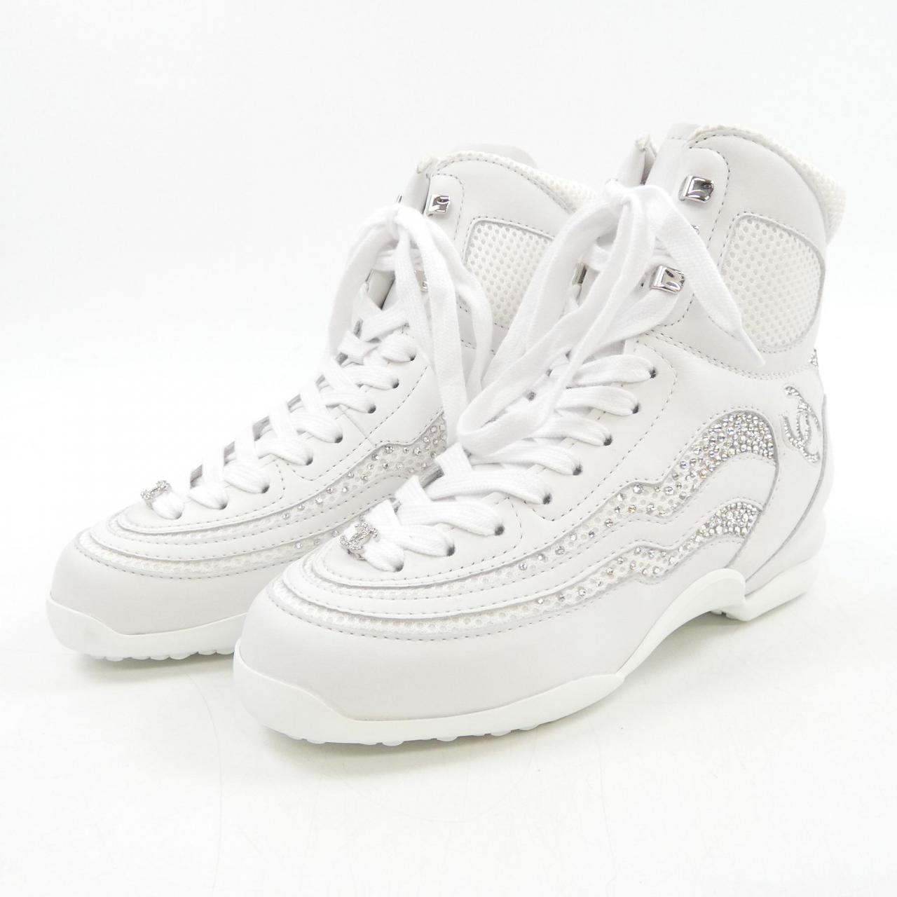Chanel G45220B14084 Calfskin Sneakers