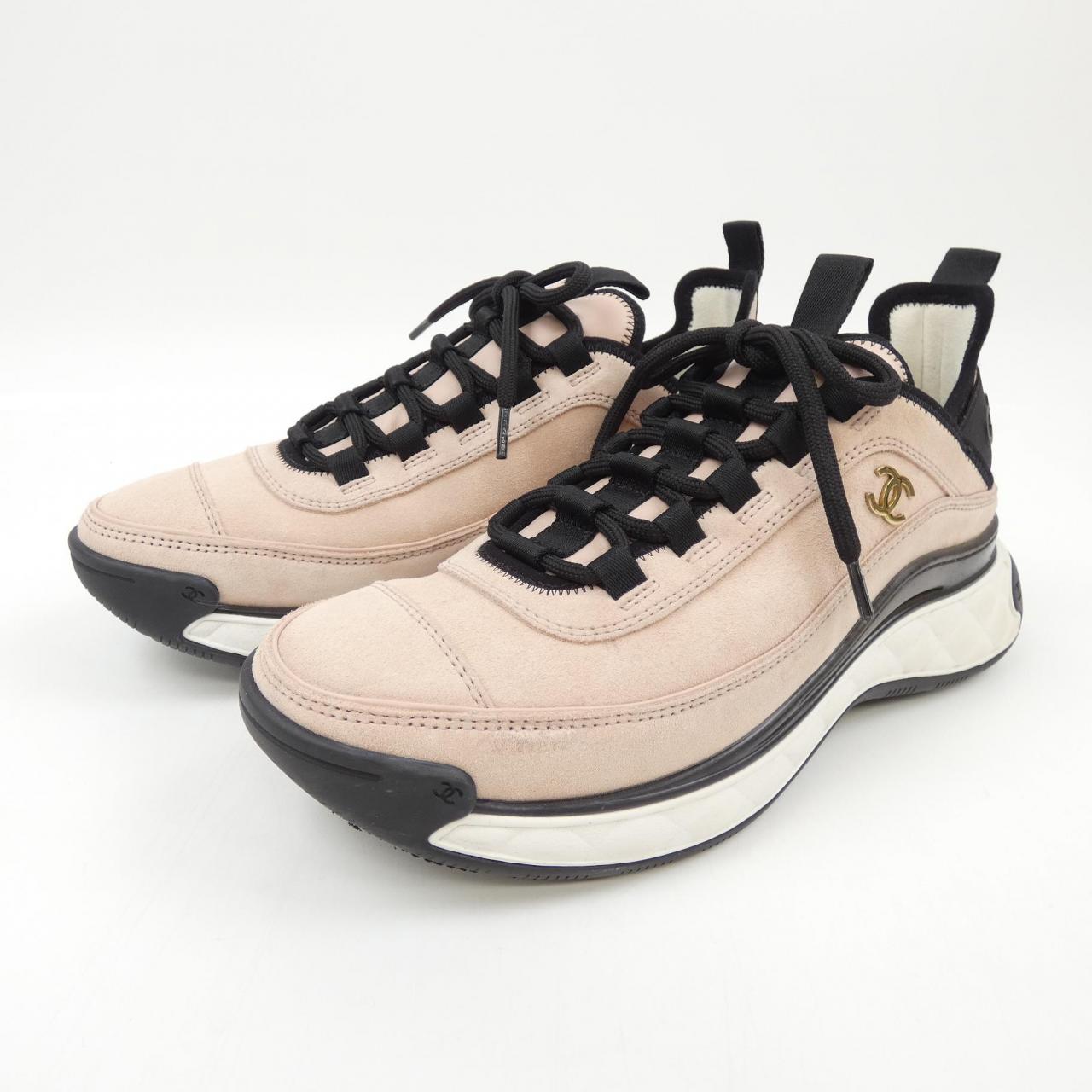Chanel G45331B14494 Calfskin Sneakers