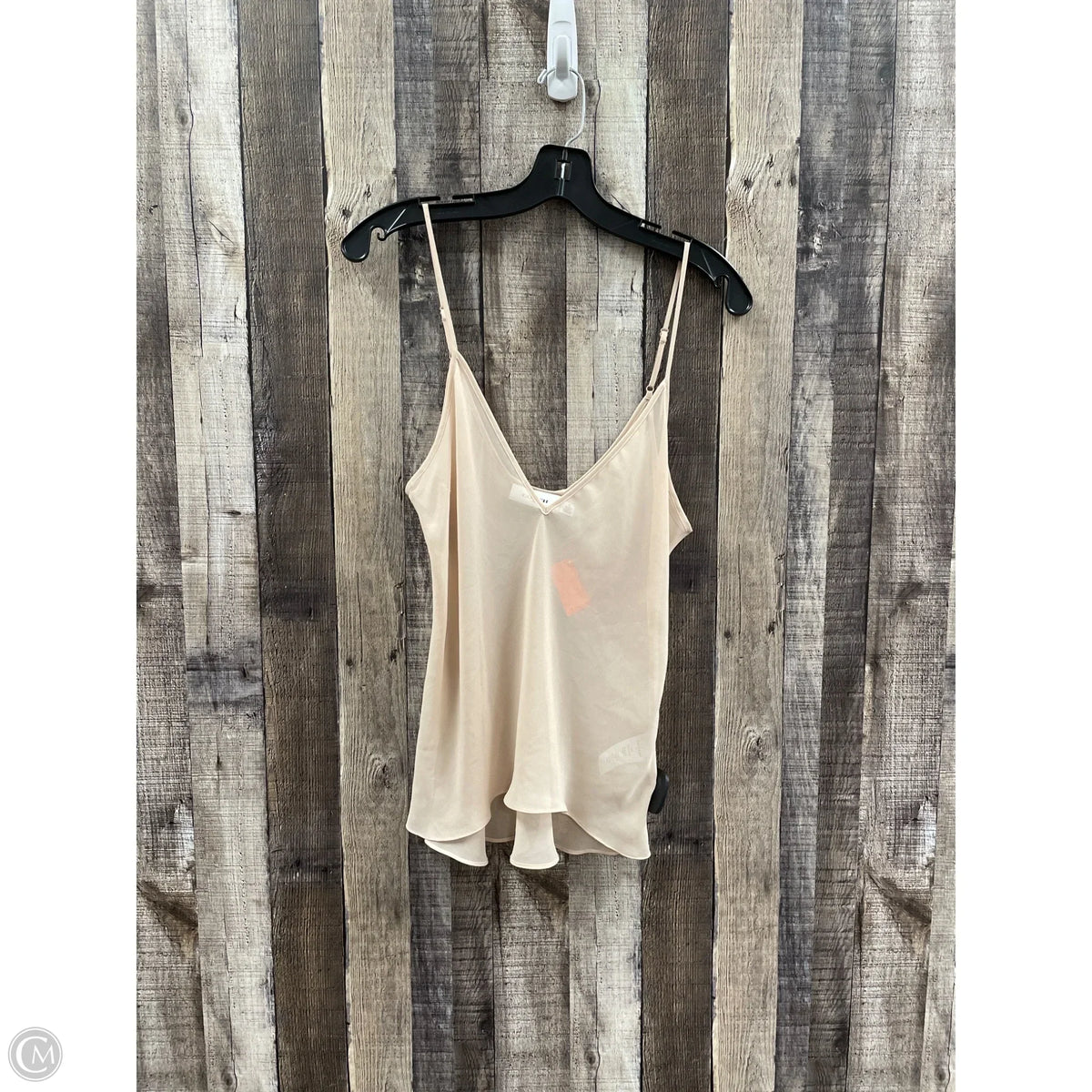 Top Sleeveless Designer By Coach In Beige, Size: M