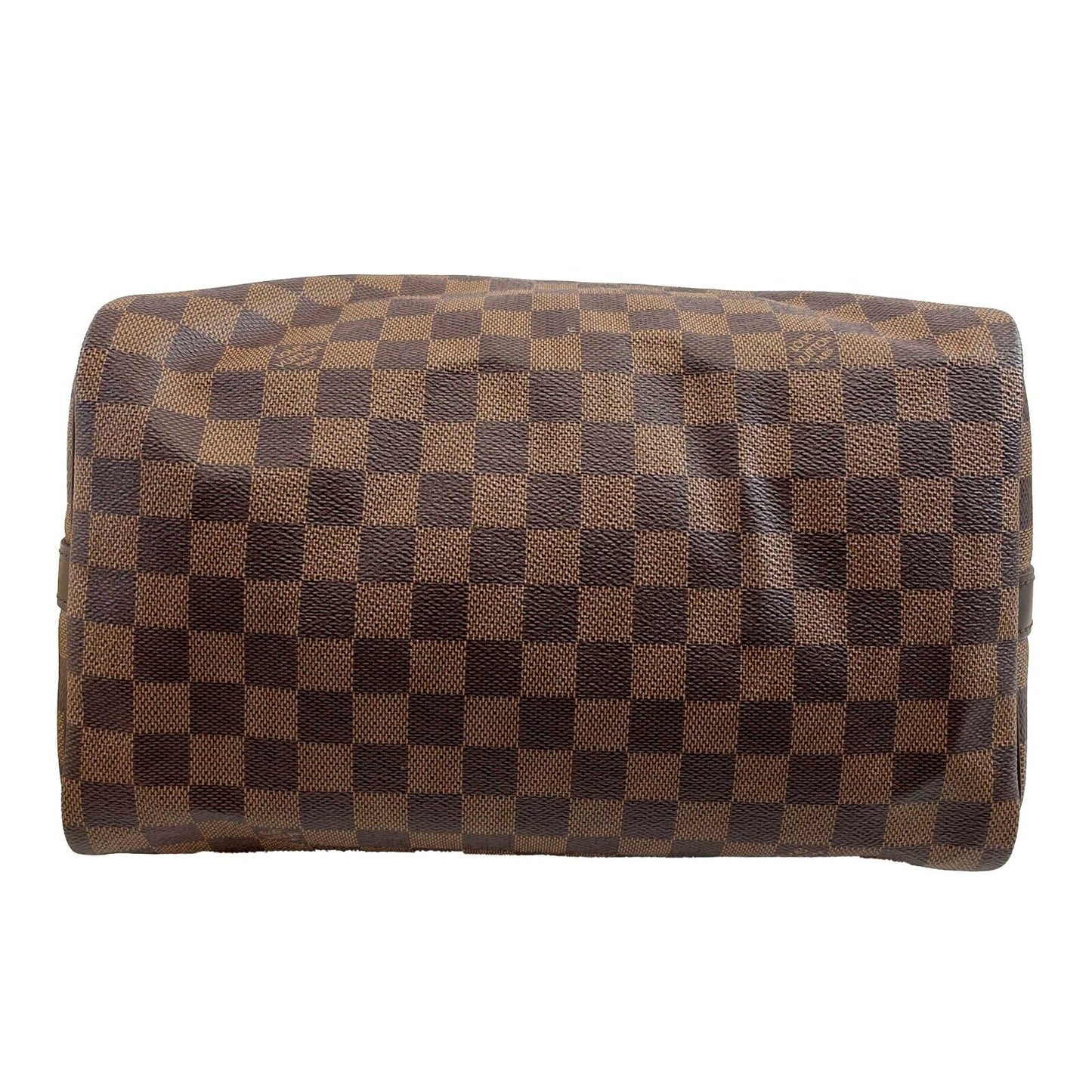 LOUIS VUITTON Excellent Damier Ebene Speedy Bandouliere 30 Brown Handbag
