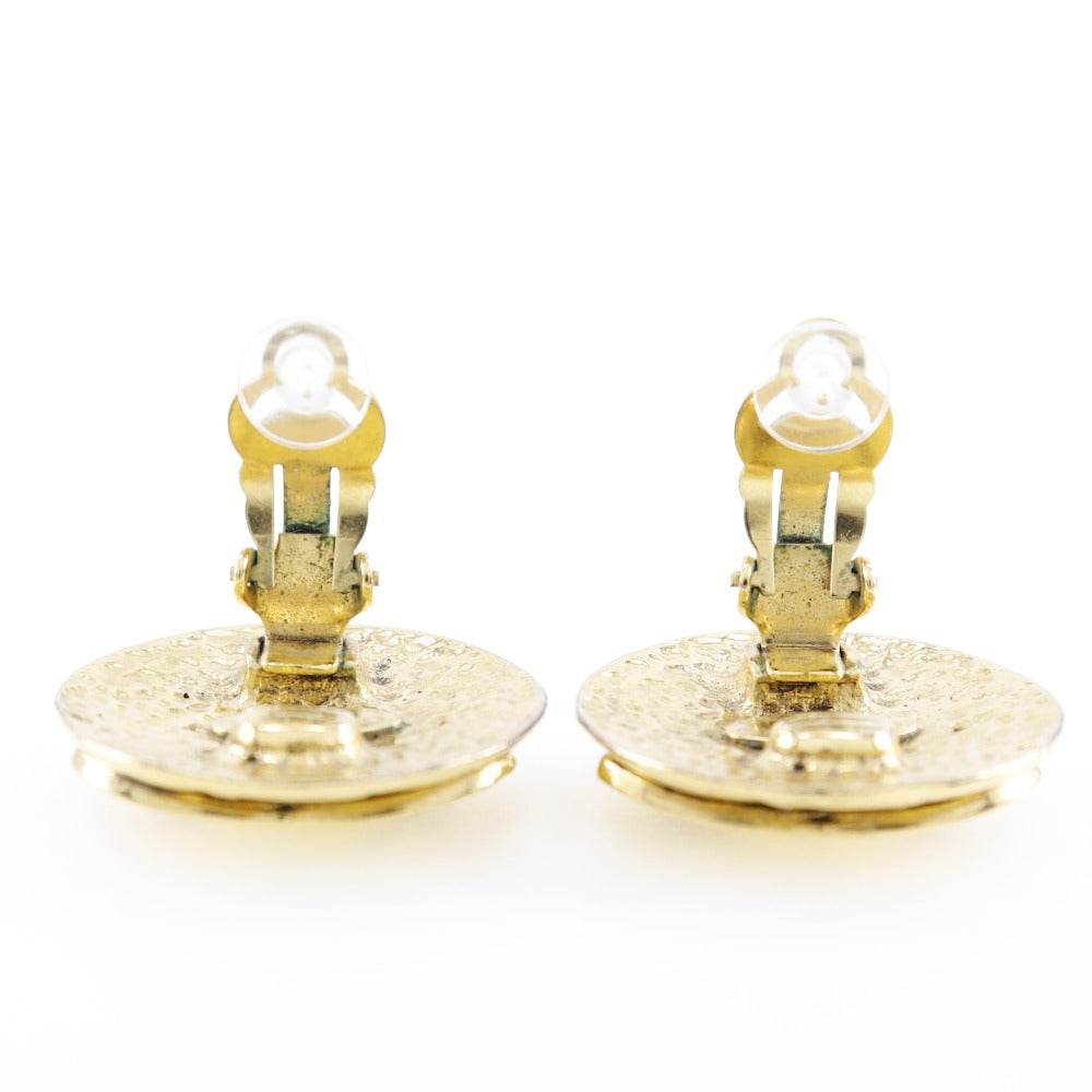 Chanel Chanel Earring Matrasse Vintage G 1994 94P 30.2g Earring