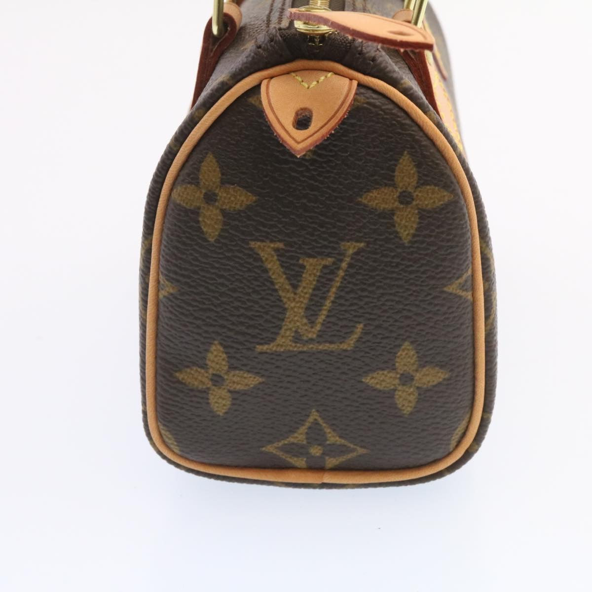 LOUIS VUITTON Monogram Mini Speedy Hand Bag M41534 LV 26741A