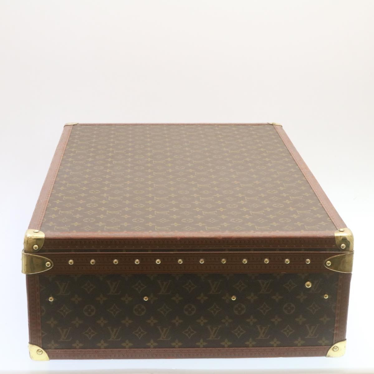 LOUIS VUITTON Monogram Alzer 80 Trunk Vintage M21222 LV 27799A