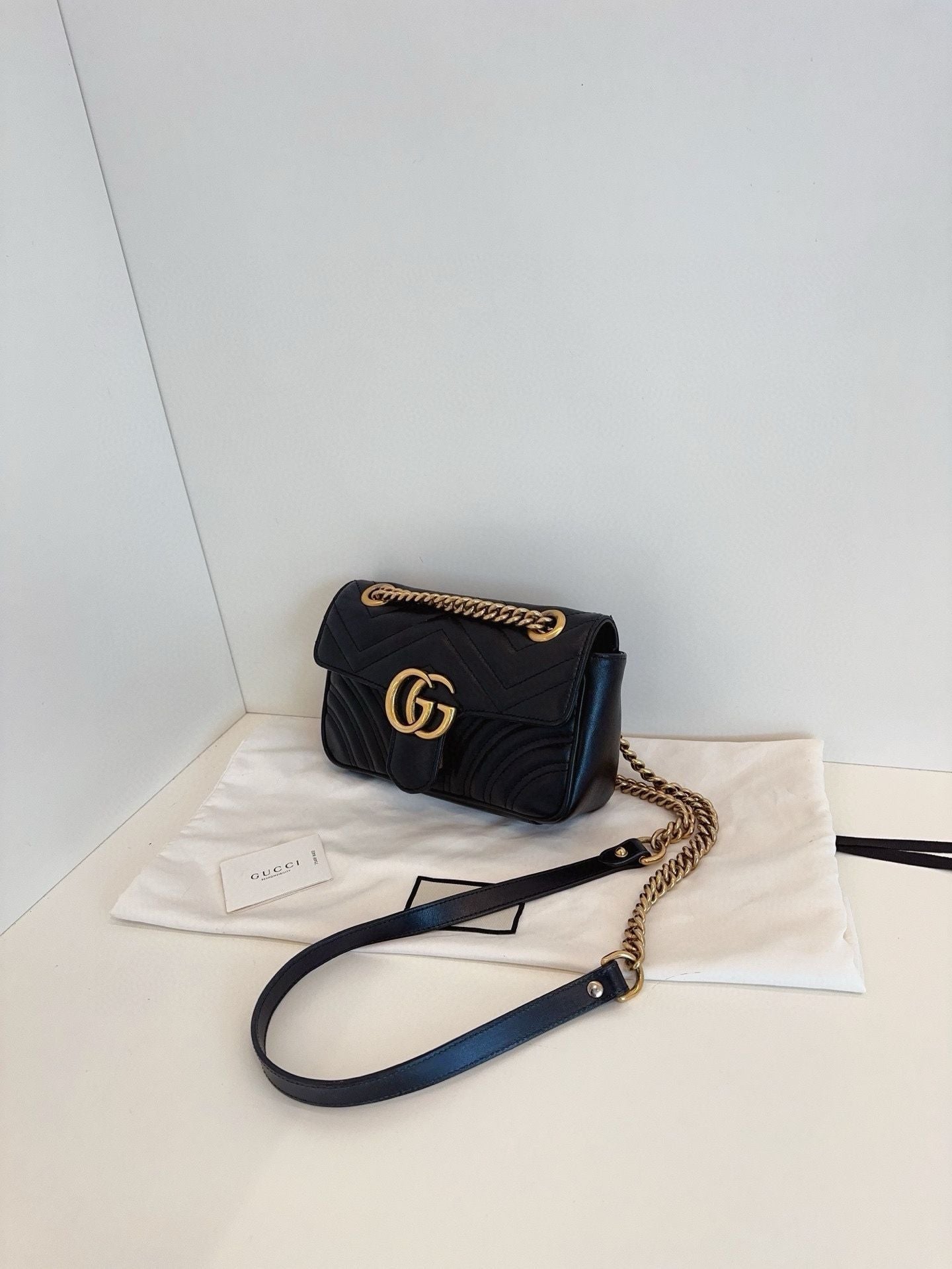 Gucci Marmont bag black **cm